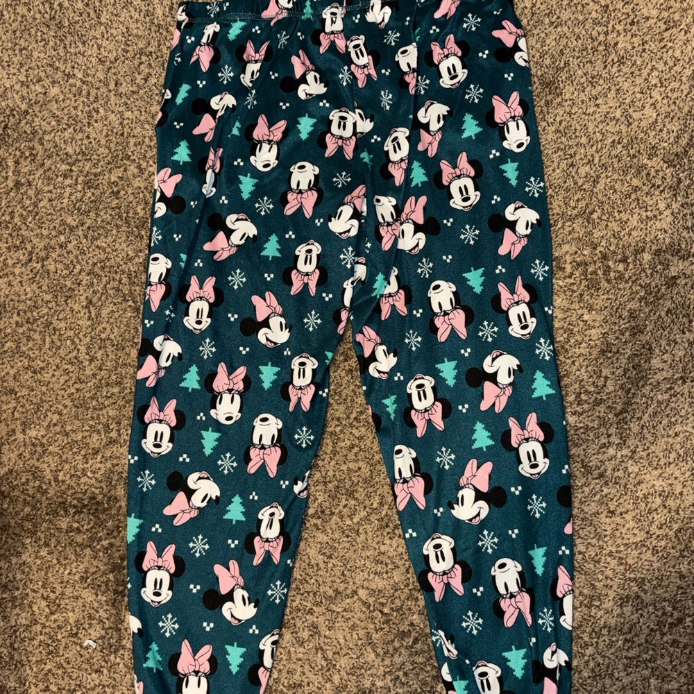 Disney Sleepwear with Teal and Pink Accents